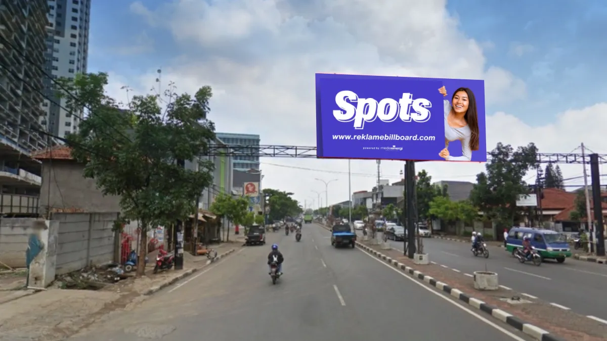 Sewa billboard Bandung di Jl. Buahbatu menampilkan visibilitas tinggi di lokasi strategis