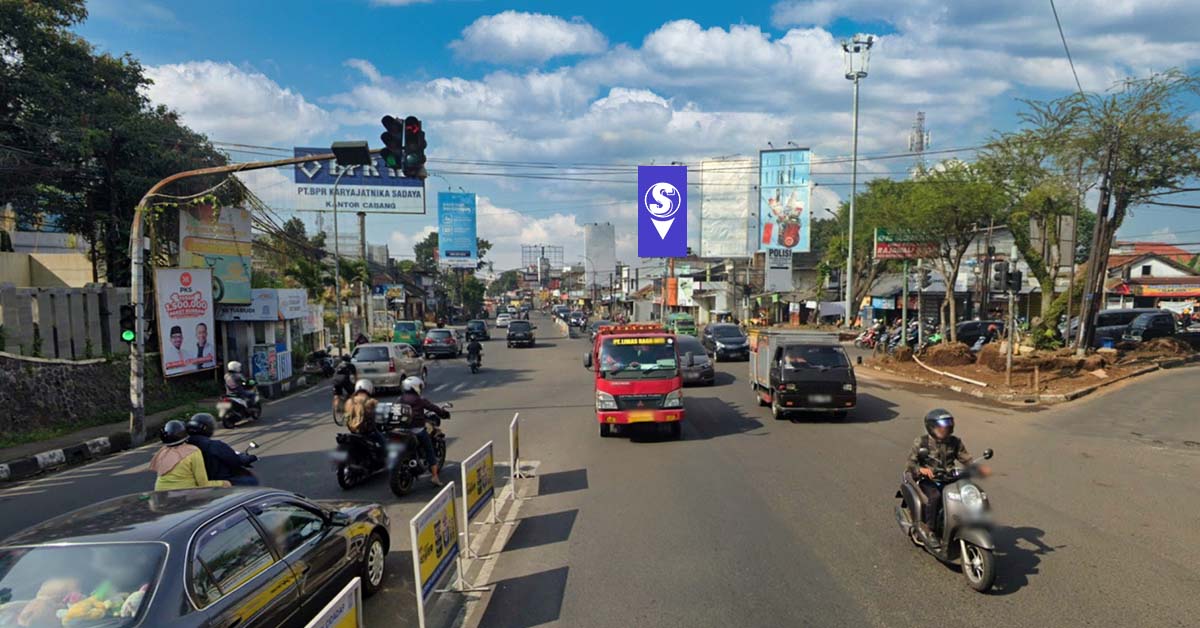 Sewa Billboard Jl. Dr. Setiabudi (perempatan gerlong menuju Cihampelas), Kota Bandung
