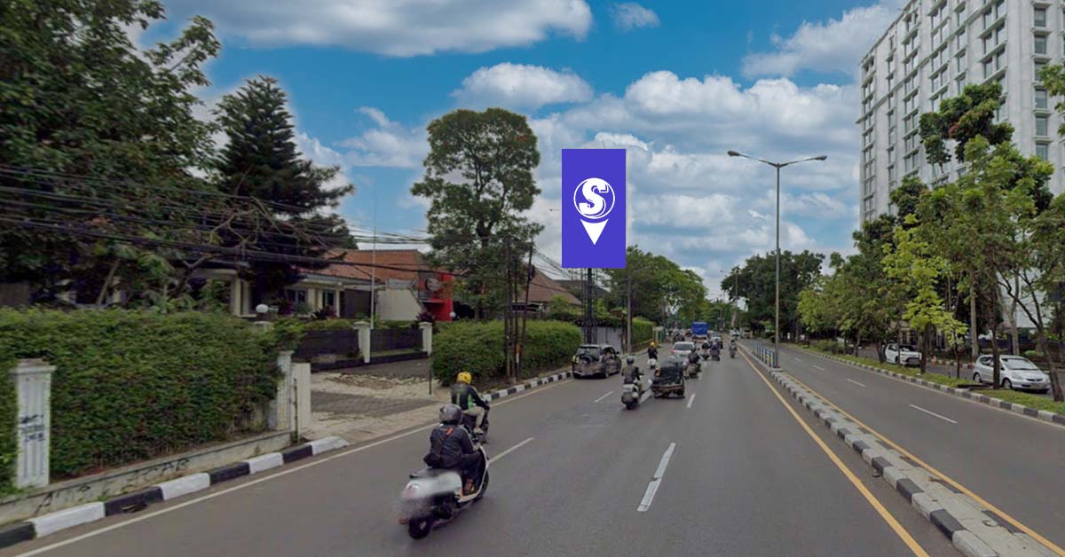 Sewa Billboard Jl.Surapati No. 43 Gasibu Bandung (seberang Bank Mandiri Priority), Kota Bandung