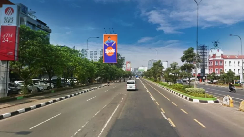 Sewa Billboard Bekasi - Lokasi Strategis di Jl. Jend. A. Yani