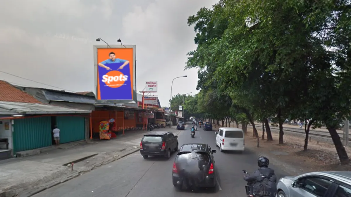 Sewa Billboard Jakarta di lokasi Jl. Tanjung Barat dekat SPBU