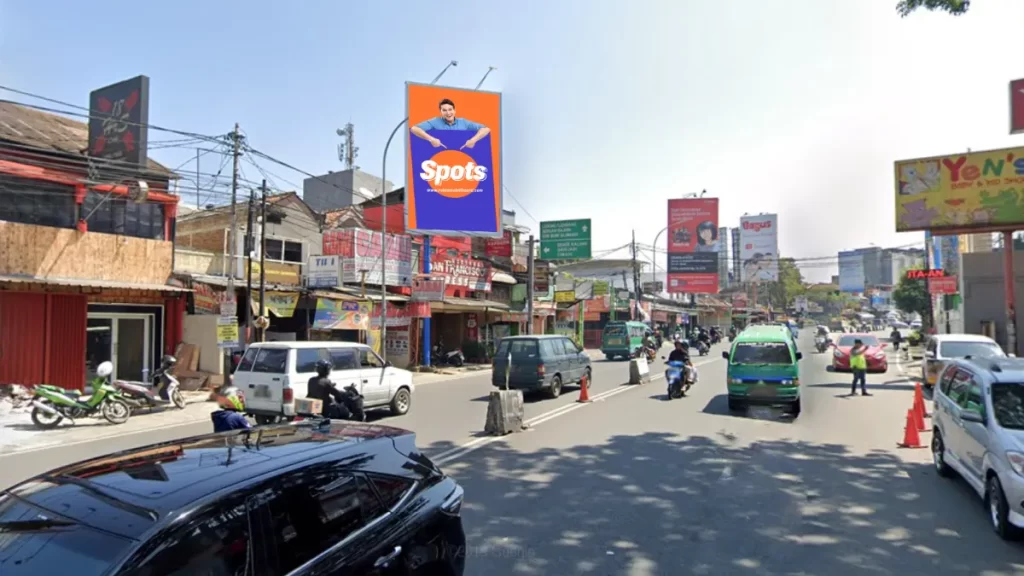 Sewa Billboard Bandung di Jalan Setiabudi dengan lalu lintas padat