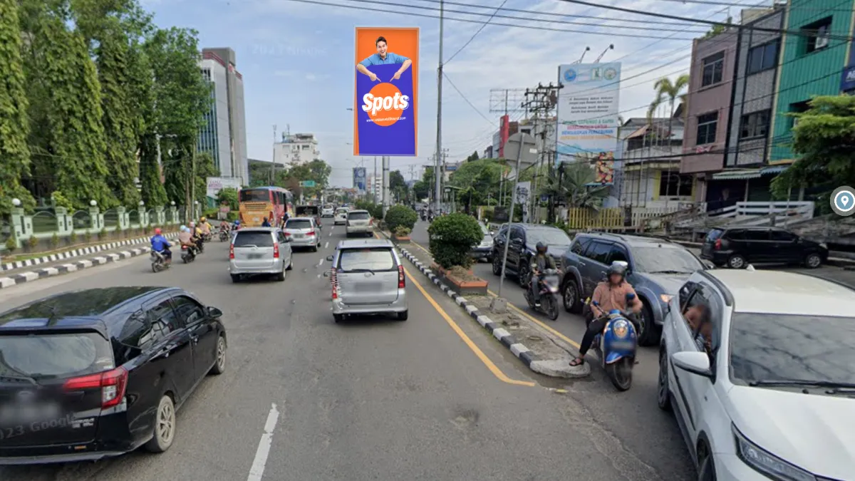 Sewa Billboard Palembang Jl. Jend. Sudirman (PANGDAM)