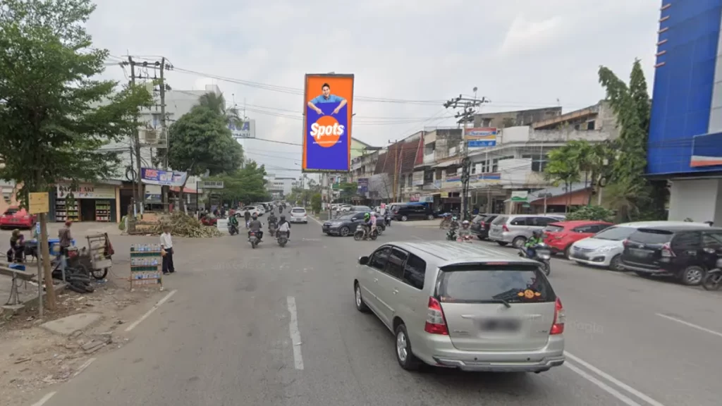 Sewa Billboard Palembang - Lokasi Candiwalang di Jl. Letkol Iskandar