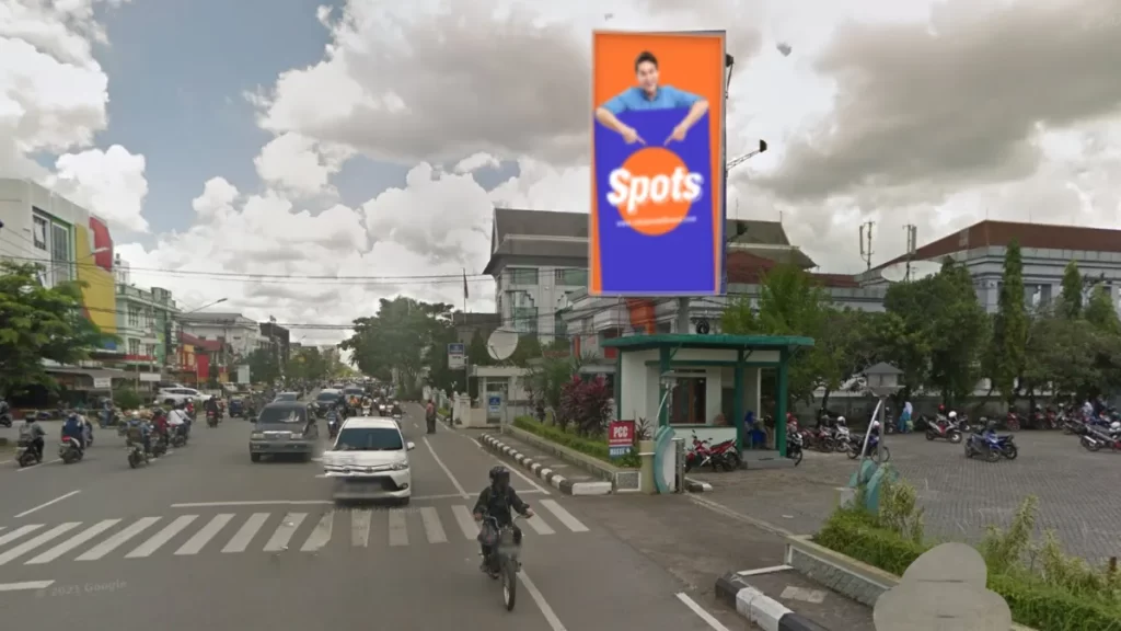 Sewa Billboard Pontianak - Lokasi Strategis di Jl. Sultan Abdurahman