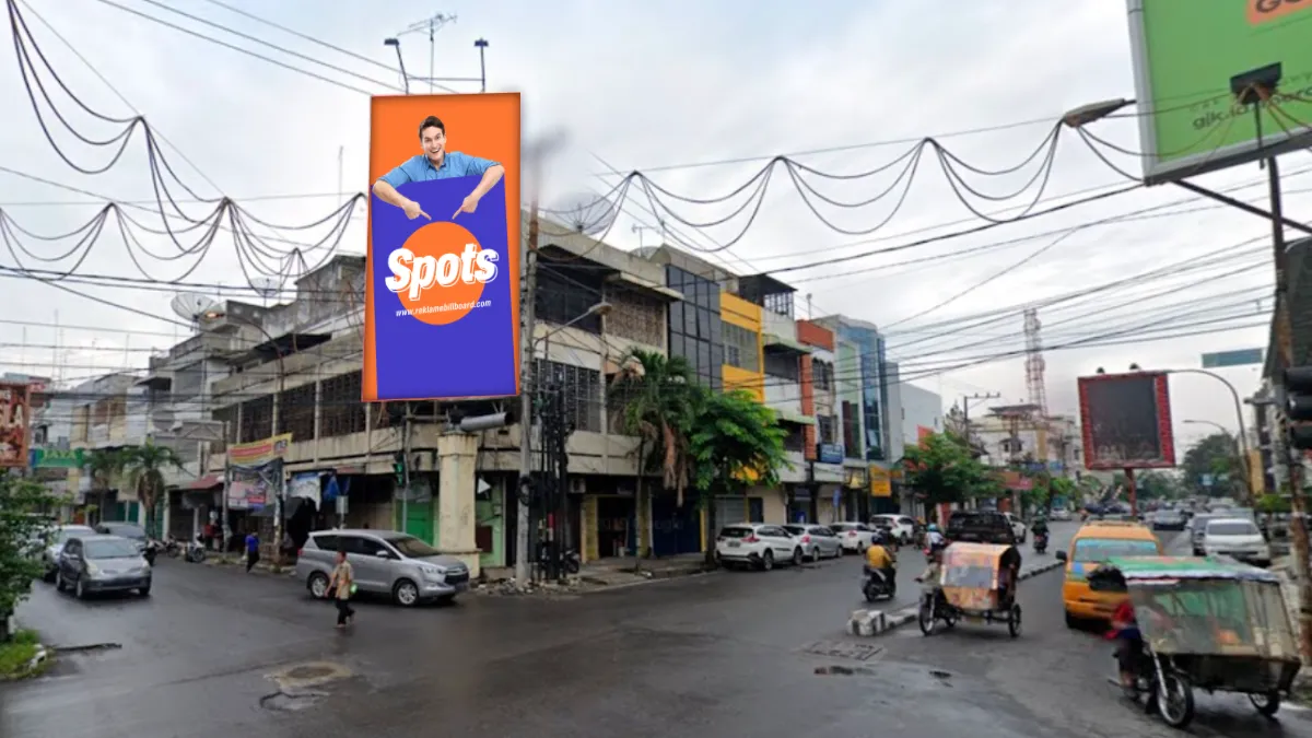 Sewa Billboard Medan Lokasi Jl Asia