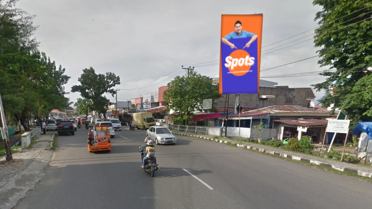 Sewa Billboard Padang Lokasi Jl. Veteran