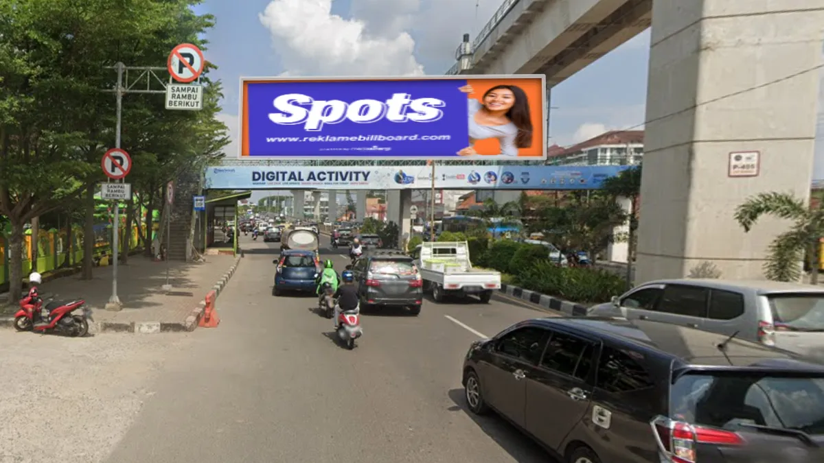 Sewa Billboard Palembang di Jl. Kol. H Burlian - Spots