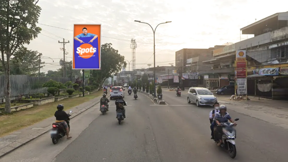 Sewa Billboard Jambi - Lokasi Strategis di Jalan HOS Cokroaminoto