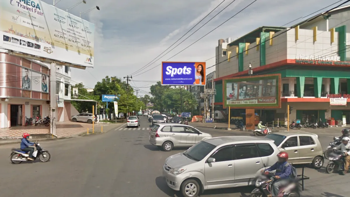 Sewa Billboard Makasar - Spot Reklame Jl. Sungai Sadang dan Gn. Latimojong