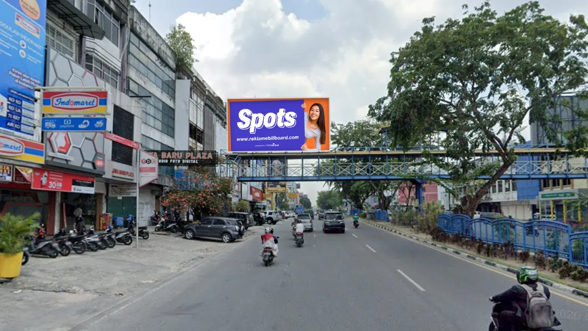 Sewa Billboard Pekanbaru - Lokasi Strategis di Jl. Jend. Sudirman
