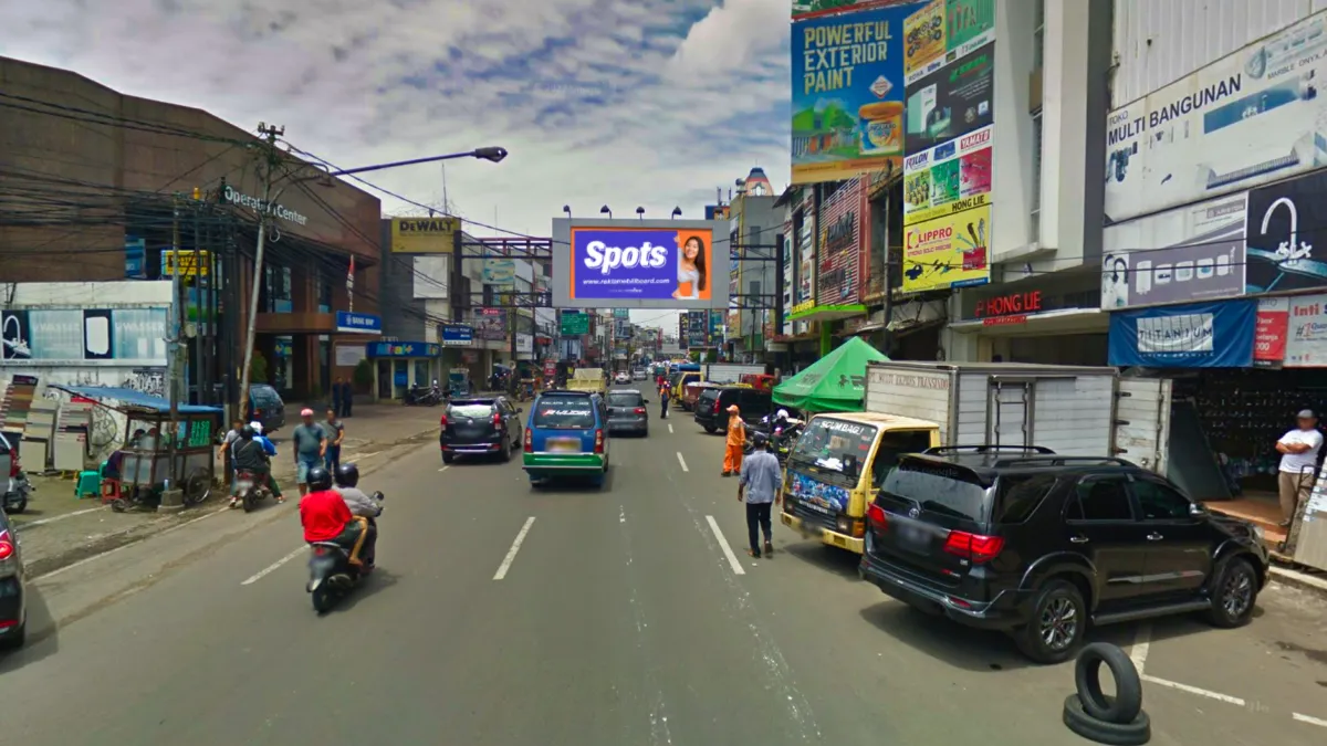 Sewa Billboard Bandung - Jl. Suniaraja