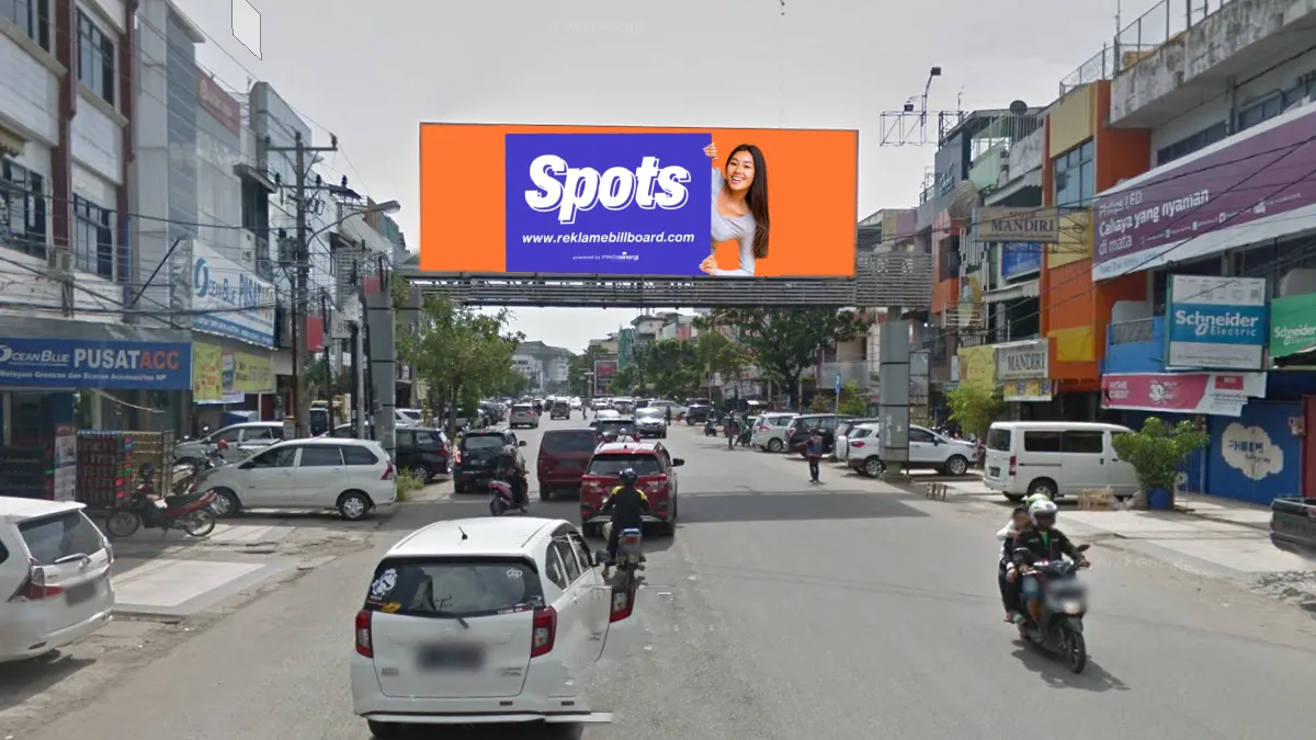 Sewa Billboard Palembang - Lokasi Strategis di Jalan Brigjen Pol. Abdullah Kadir