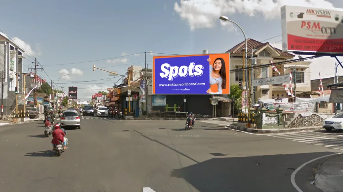 Sewa Billboard Yogyakarta Jl AM Sangaji Nyi Condrolukito