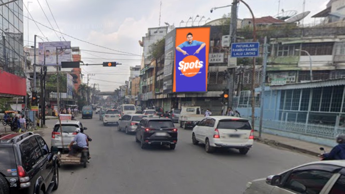 Sewa Billboard Medan Jl Thamrin sp Jl Mt Haryono