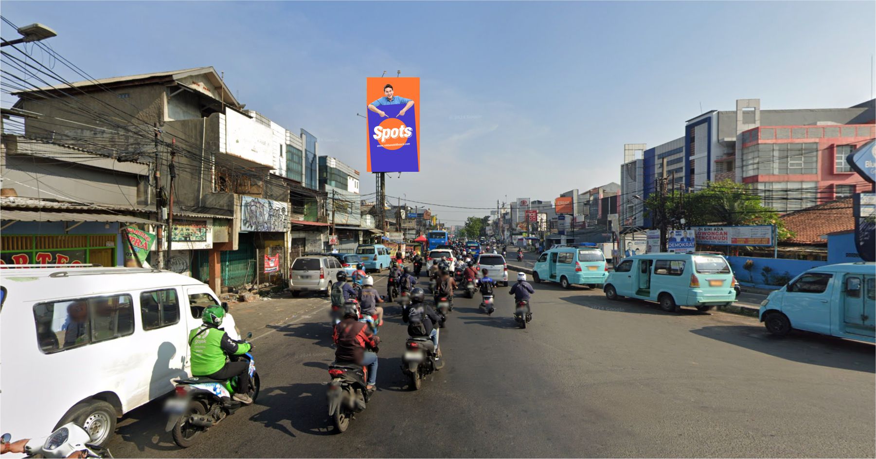 Sewa Billboard Jl Dewi Sartika, Tangerang Selatan