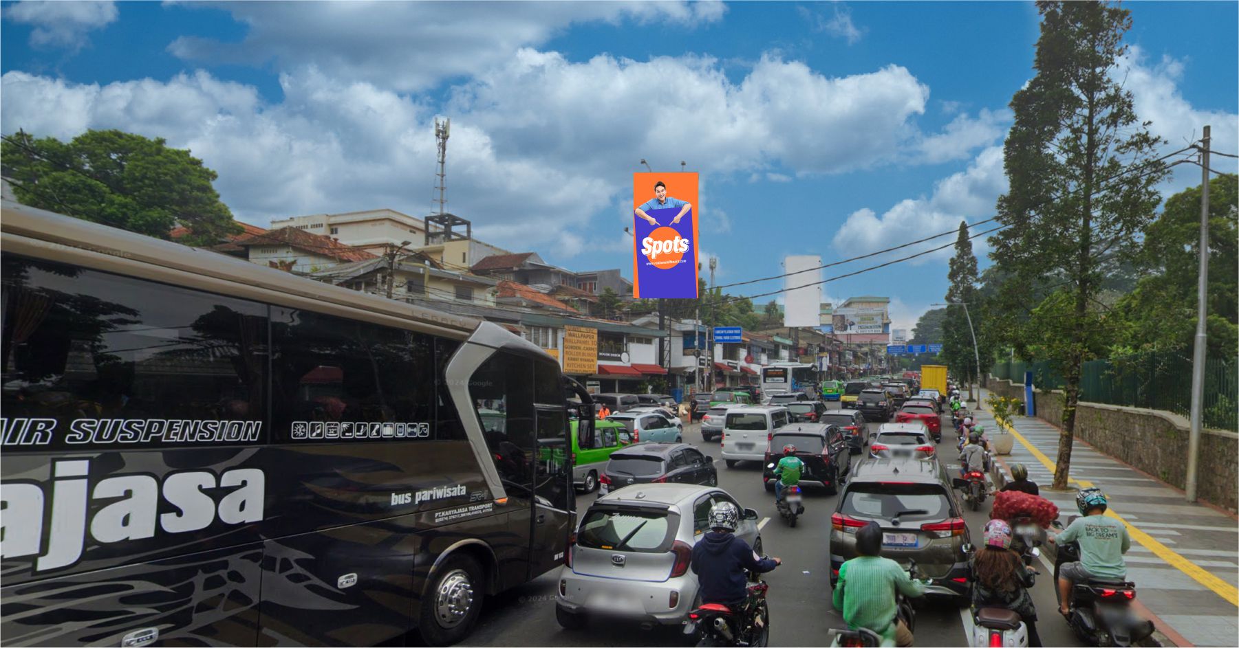 Sewa Billboard Jl. Otto Iskandar Kota Bogor