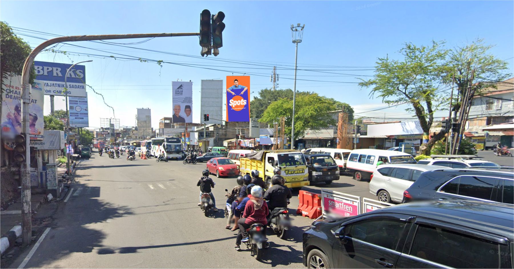 Sewa Billboard Pertigaan Gerlong, Kota Bandung