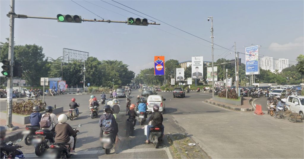 Sewa Billboard Perempatan SAMSAT, Bandung