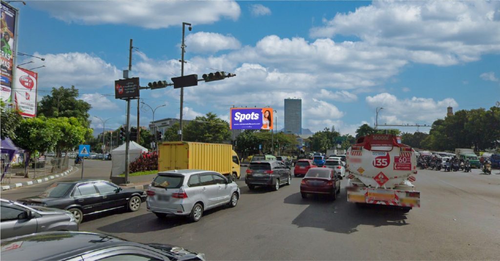 Sewa Billboard Perempatan Soekartno Hatta - Samsat, Bandung