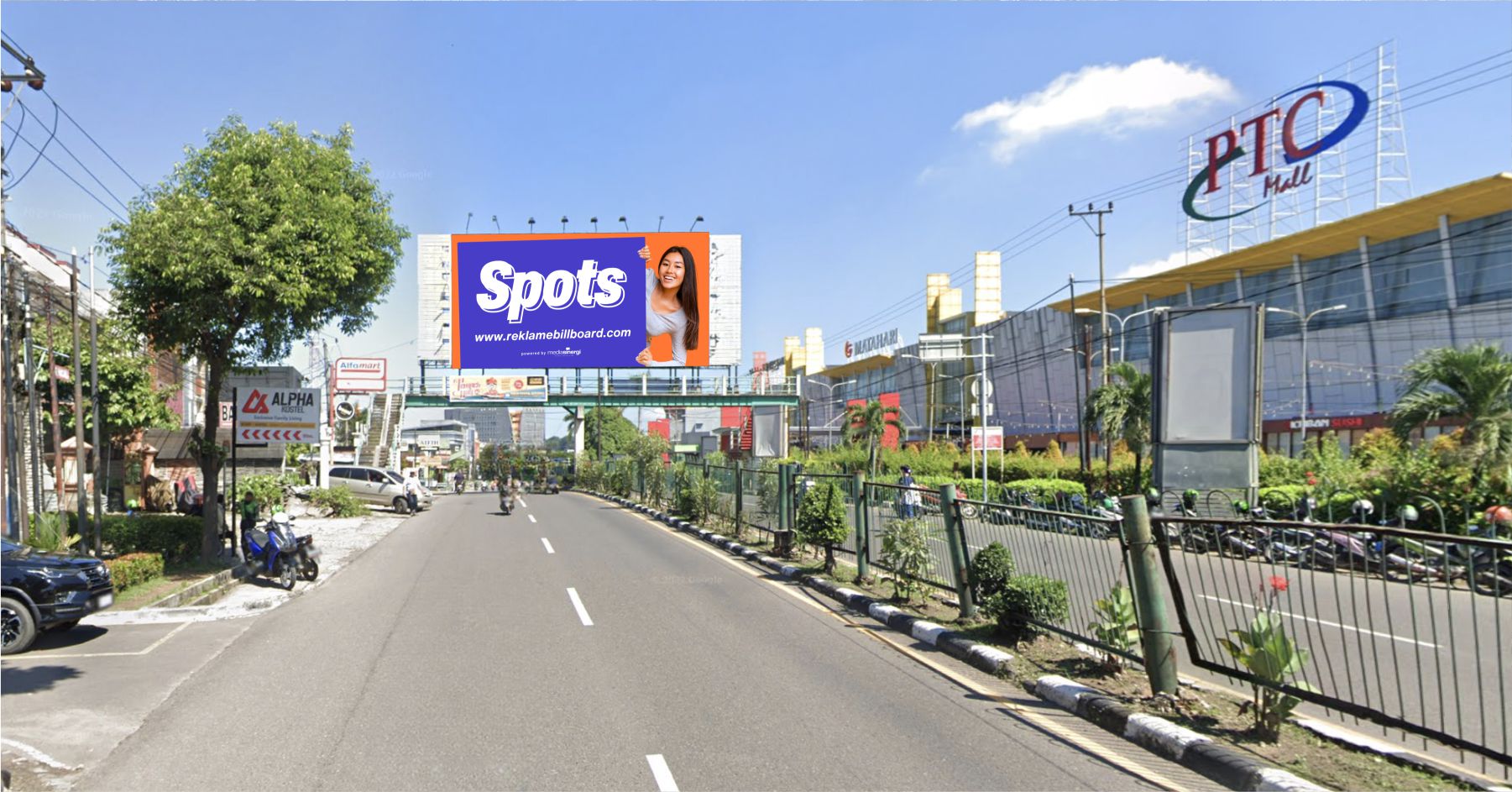 Sewa Billboard PTC Mall Palembang