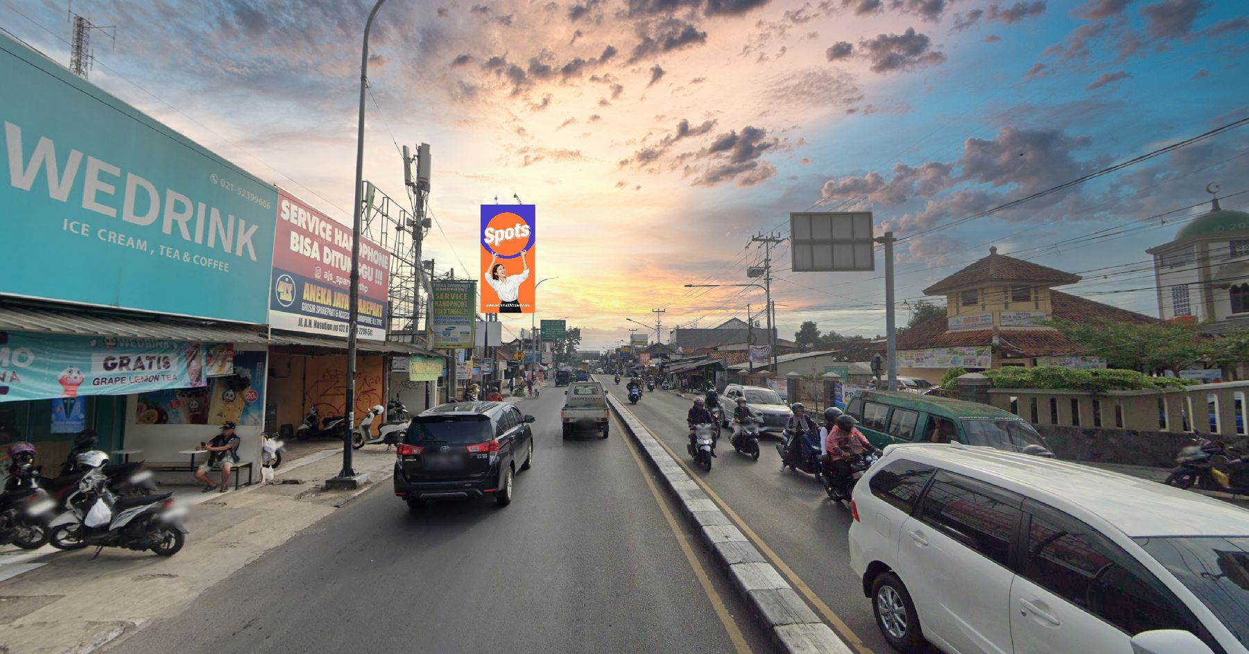 Sewa Billboard alun-alun Ujung Berung, Bandung